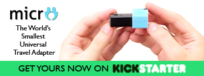MICRO - The World's Smallest Universal Travel Adapter MICRO - The World's Smallest Universal Travel Adapter