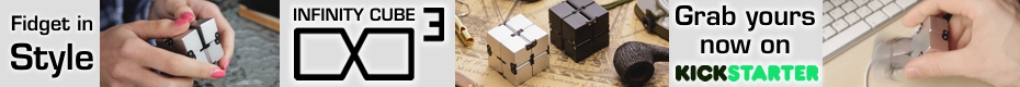 Fidget in Style with INFINITY CUBE - Luxury EDC Fidgeting Fidget in Style with INFINITY CUBE - Luxury EDC Fidgeting