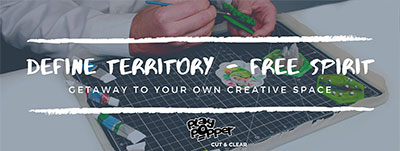 Cut&Clear Hobby Board: Cage the Mess | Free your Creativity