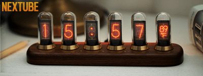 Nextube - A retro nixie clock inspired modern display Nextube - A retro nixie clock inspired modern display