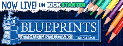 Blueprints of Mad King Ludwig: A Flip & Sketch Strategy Game