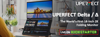 UPERFECT Delta/Δ , Folding Portable Monitor